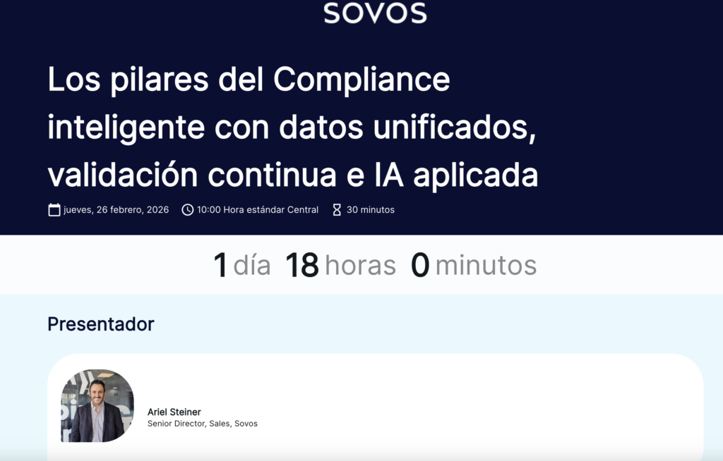 Los pilares del Compliance inteligente con datos unificados, validación continua e IA aplicada