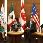 Panel de alto nivel "Perspectivas Comerciales" organizado por el COMCE Oficial (Consejo Empresarial Mexicano de Comercio Exterior Inversión y Tecnología)